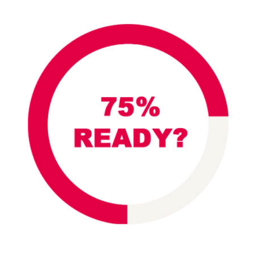 75% Ready